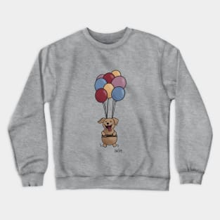 Balloon Adventure - Dog Crewneck Sweatshirt